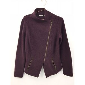 Halogen Jackets & Coats - Halogen Knit Moto Style Jacket Medium Halogen Jackets & Coats - Halogen Knit Moto Style Jacket Medium